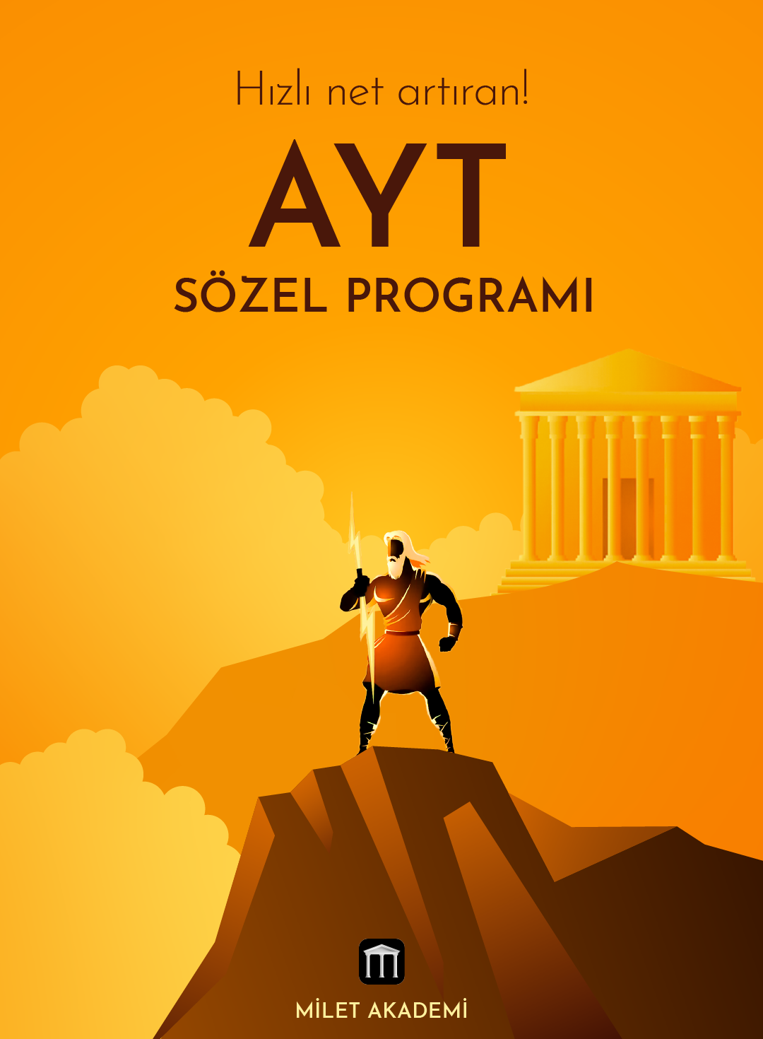 AYT Sözel Çalışma Programı kapak görseli – Milet Akademi