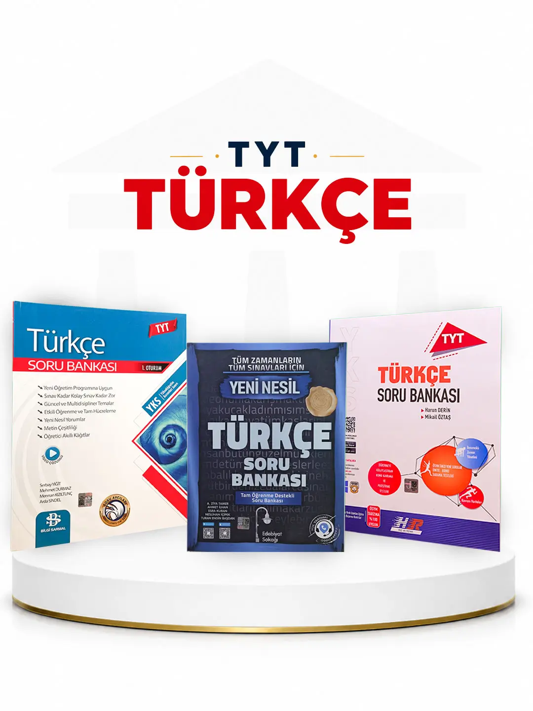 TYT Türkçe seçenekleri: Bilgi Sarmal, Edebiyat Sokağı ve Hız ve Renk soru bankası