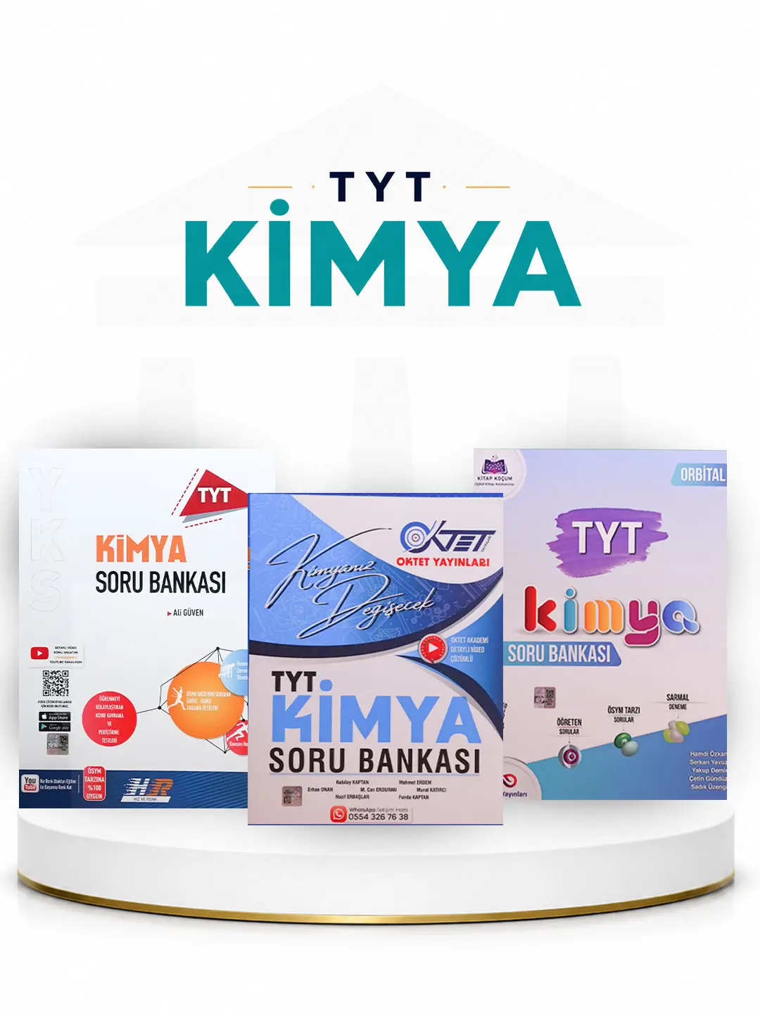 TYT Kimya seçenekleri: Hız ve Renk, Oktet ve Orbital soru bankası