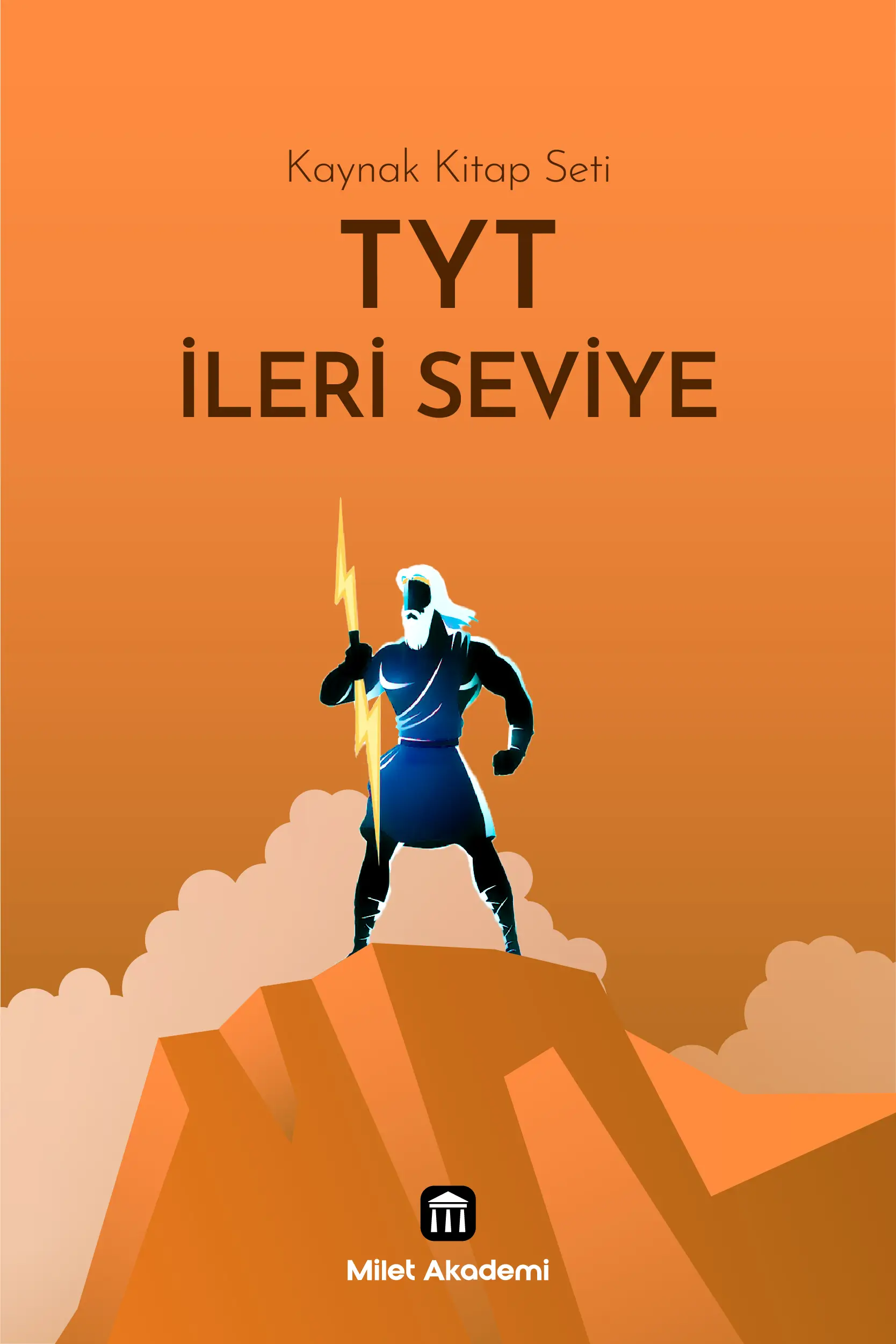 Milet Akademi TYT İleri Seviye Kaynak Kitap Seti kapak tasarımı