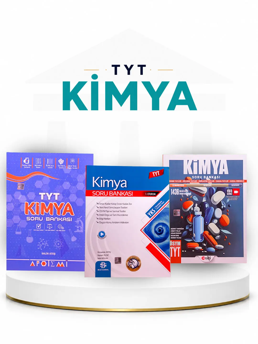 TYT Kimya seçenekleri: Apotemi, Bilgi Sarmal ve Ulti soru bankası